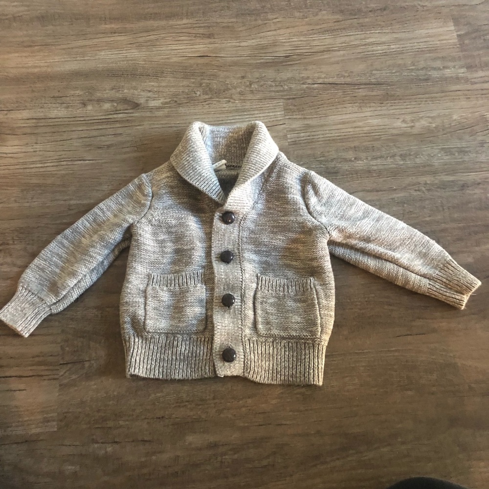 Baby boy knitted sweater